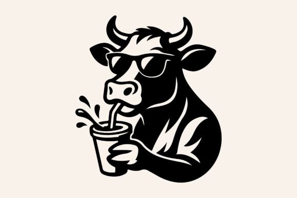 Cow Silhouette Vector Clipart Review