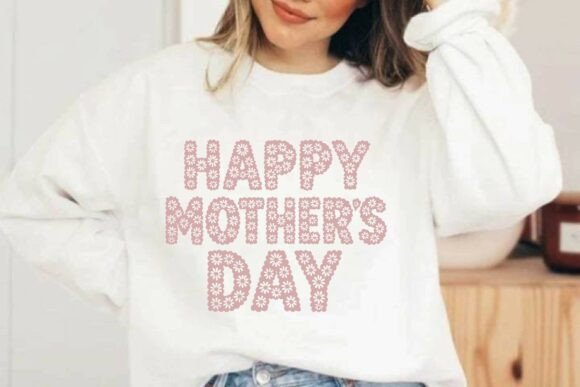 Happy Mother s Day 2026 SVG T-Shirt Desi