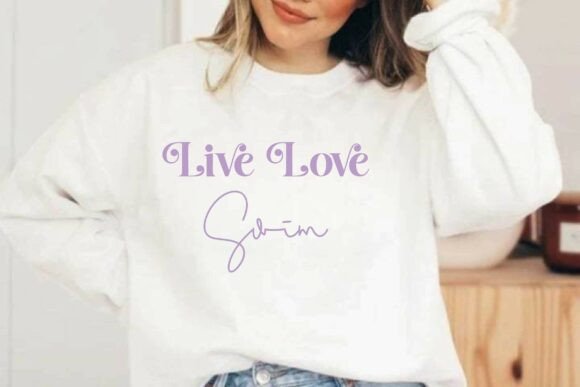 Live Love Swim SVG Review: Real Embroidery Testing