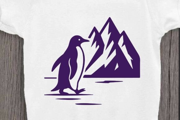Penguin Clipart Silhouette Vector Design Review