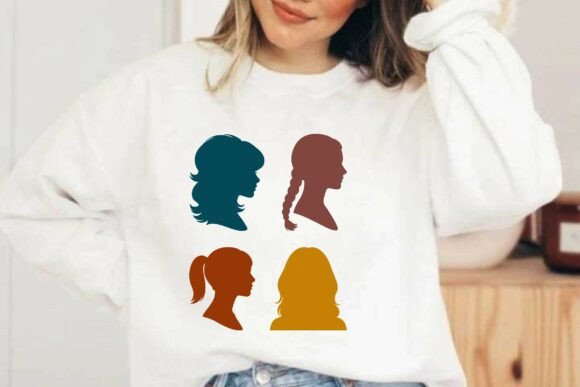 Retro Female Hairstyle Clipart Vector Review