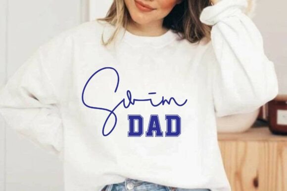 Swim Dad SVG, Swim, Swim Dad PNG Design