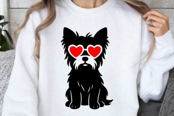 Yorkie SVG PNG Clipart Silhouette Design